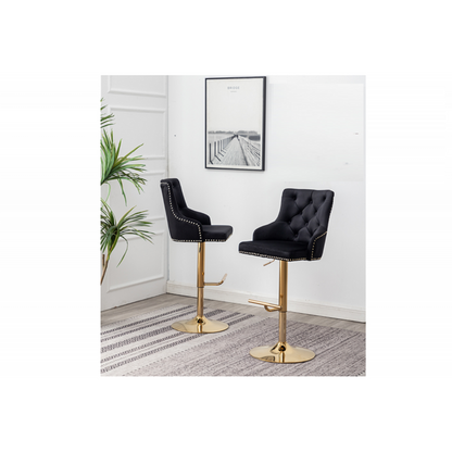Adjustable Swivel Bar Stool Set of 2