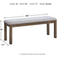 Moriville - Upholstered Bench - Beige