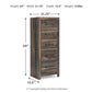 Drystan - Narrow Chest - Brown / Beige