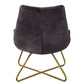 Dhalsim - Accent Chair - Antique Ebony Top Grain Leather