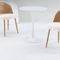 White Round Dining Table