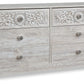 Paxberry - Six Drawer Dresser - Weatherworn - Whitewash