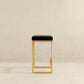 Joel Mid Century Modern Luxury Upholstered Stool