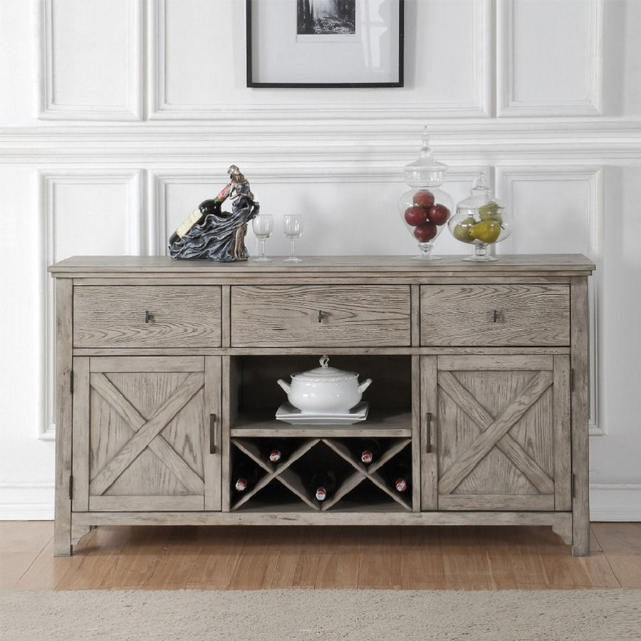 Rocky - Server - Gray Oak