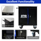 Movable Lockable Double Door Partition with Lock