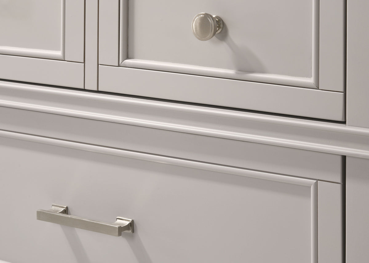 Gray 6 Drawer Dresser