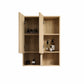 Chic Striped Textures Side Cabinet