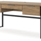 Montia - Home Office Desk - Light Brown