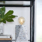 Maywick - Concrete Table Lamp  - White