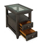 Westley Falls - Chairside End Table - Graphite