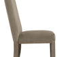 Chrestner - Dining UPH Side Chair (Set of 2) - Gray / Brown