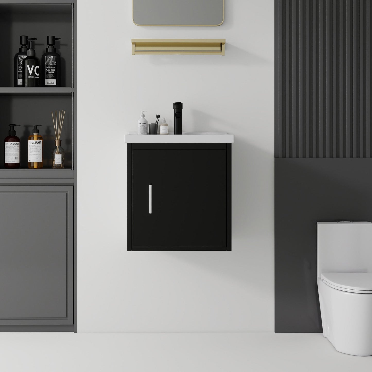 20" Floating Bathroom Vanity Combo