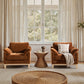 Pasadena 36" Wide Modern Farmhouse Accent Arm Chair