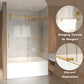 Frameless Sliding Bathtub Door