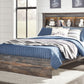 Drystan - Panel Bookcase Bed