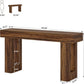 63" Long Farmhouse Console Table