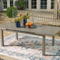 Beach Front - RECT Dining Room EXT Table - Beige