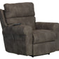 Tranquility - Power Headrest Power Lay Flat Reclining With CR3 Heat / Massage / Lumbar - Pewter
