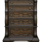 Maylee - Five Drawer Chest - Dark Brown