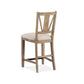 Paxton Place - Counter Chair With Upholstered Seat (Set of 2) - Dovetail Gray