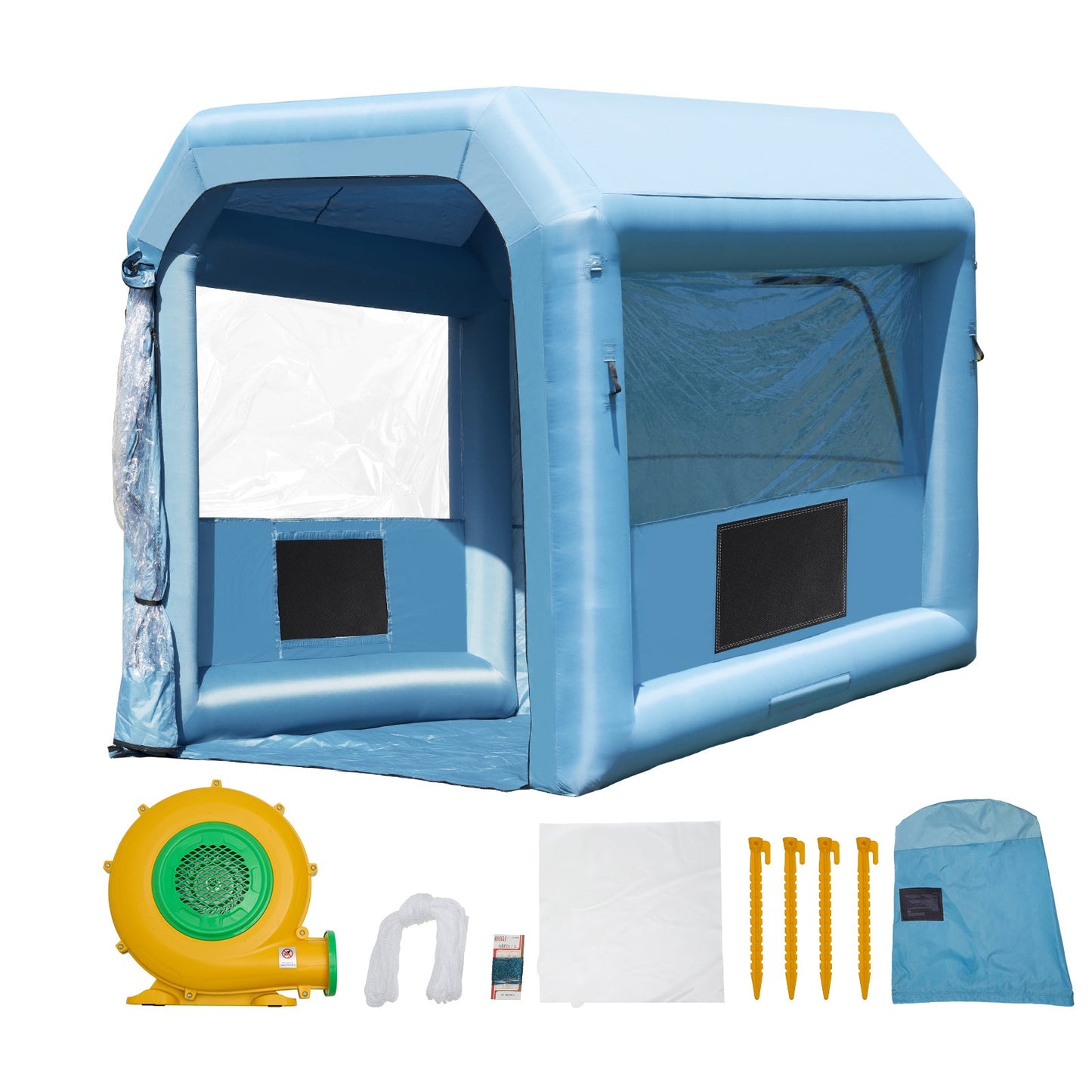 Inflatable Paint Booth - 9.8 x 8.2 x 8.2 ft