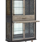 Ryker - Display Cabinet - Homestead Brown