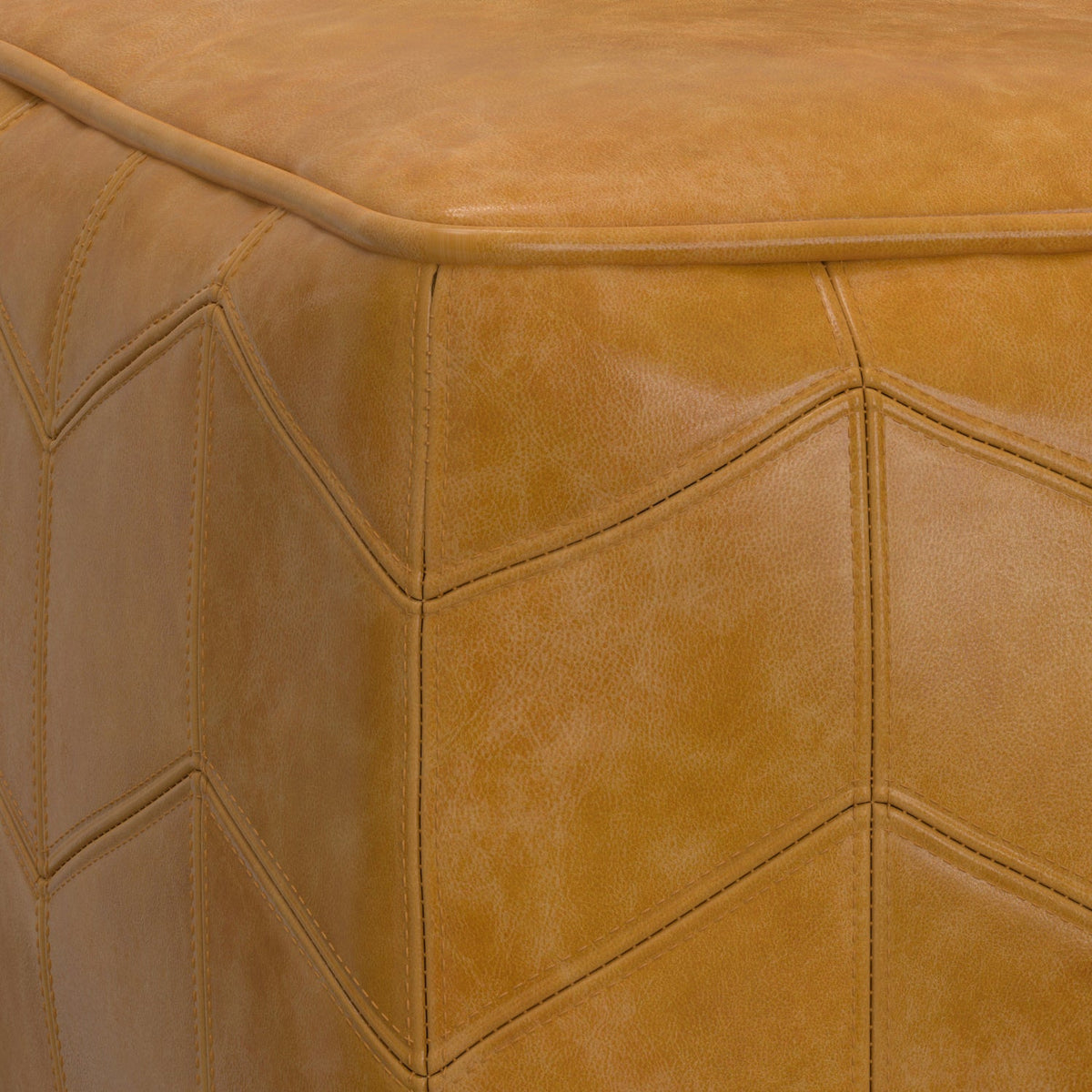 Morden 18 Inch Wide Square Pouf