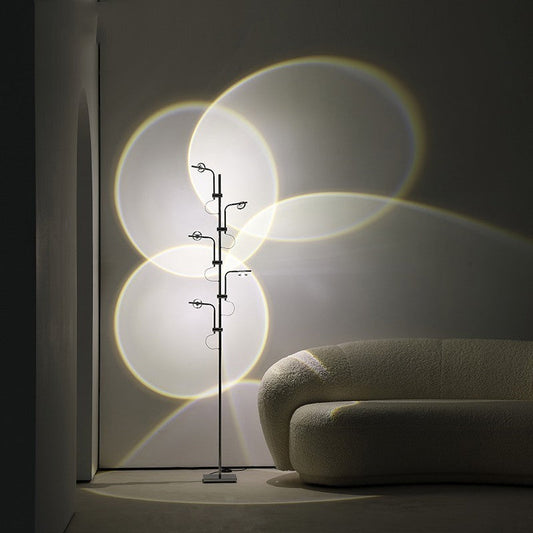 Sunset Atmosphere Floor Lamp Dawn Light