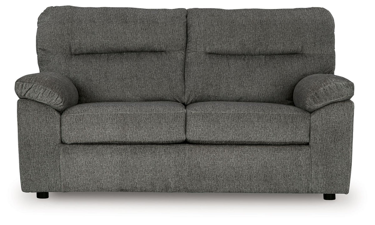 Bindura - Loveseat - Mineral - view 2