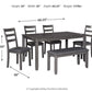 Bridson - RECT DRM Table Set (Set of 6) - Gray