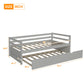 Twin Size Daybed with Trundle Frame Set