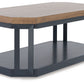 Landocken - Occasional Table Set (Set of 3) - Brown / Blue