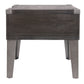 Todoe - Rectangular End Table - Dark Gray