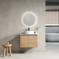 30'' Wall-Mounted Bathroom Vanity With Ceramic Art Sink