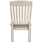 Fedele - Side Chair (Set of 2) - Tan Fabric & Cream
