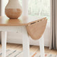 Gesthaven - Round Dining Room Drop Leaf Table