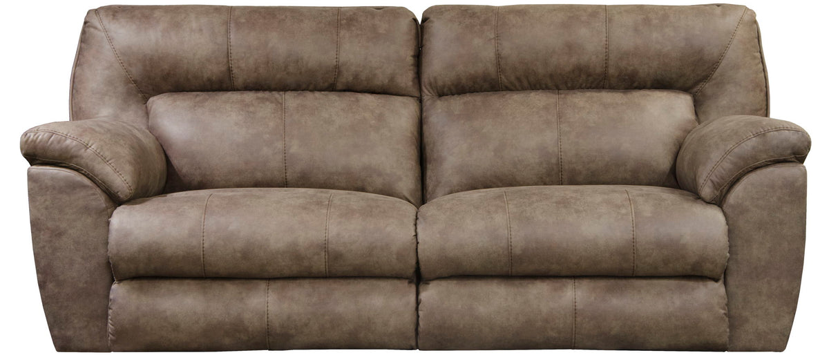 Hollins - 88" Power Reclining Sofa - Coffee