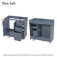 36" Bathroom Vanity Without Top Sink