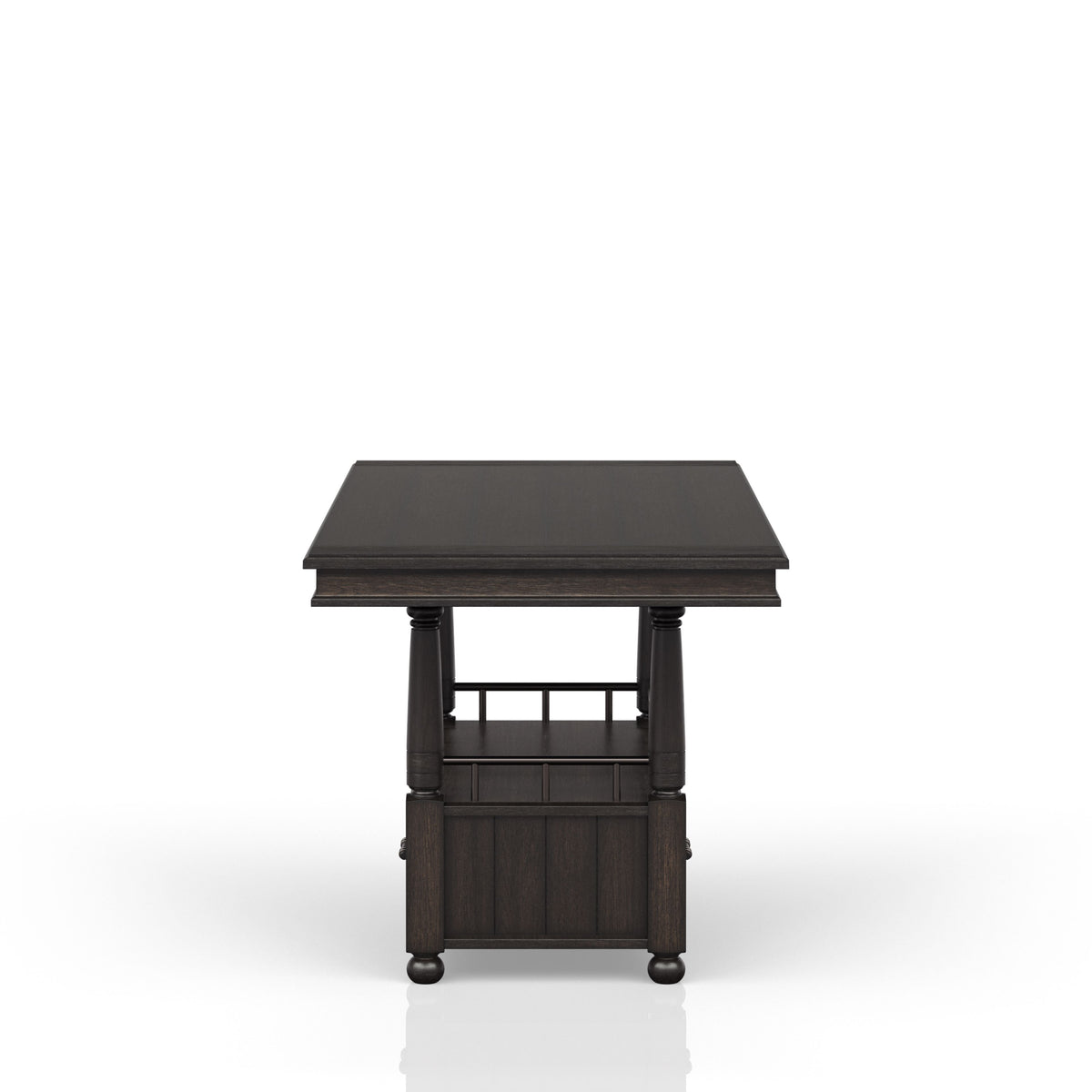 Deep Coffee Counter Height Dining Table