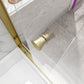 55"-60" W x 60" H Brushed Shower Door