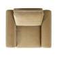 Mason 40" Arched Arm Chair, Camel