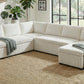 Convertible Sofa Bed - 111" Sectional Sofa with Reversible Chaise