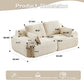 2 Seater Large Sectional Couches For Living Room - view 6