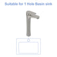 Brushed Nickel Vessel Sink Faucet