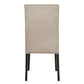 Morland - Side Chair (Set of 2) - Tan Linen & Vintage Black