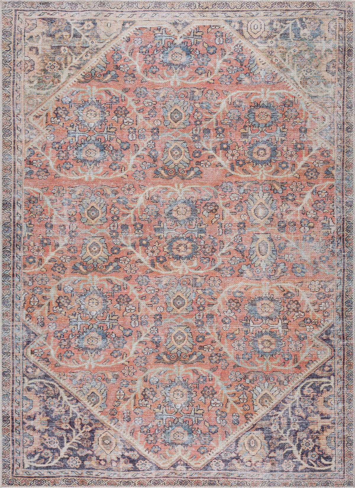 Konstantina Washable Area Rug - Clearance