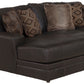 Denali - Italian Leather Match Sectional
