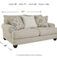 Asanti - Loveseat - Fog