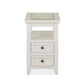 Heron Cove - Chairside End Table - Chalk White