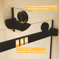 Frameless Double Sliding Shower Door 56-60" W x 74" H